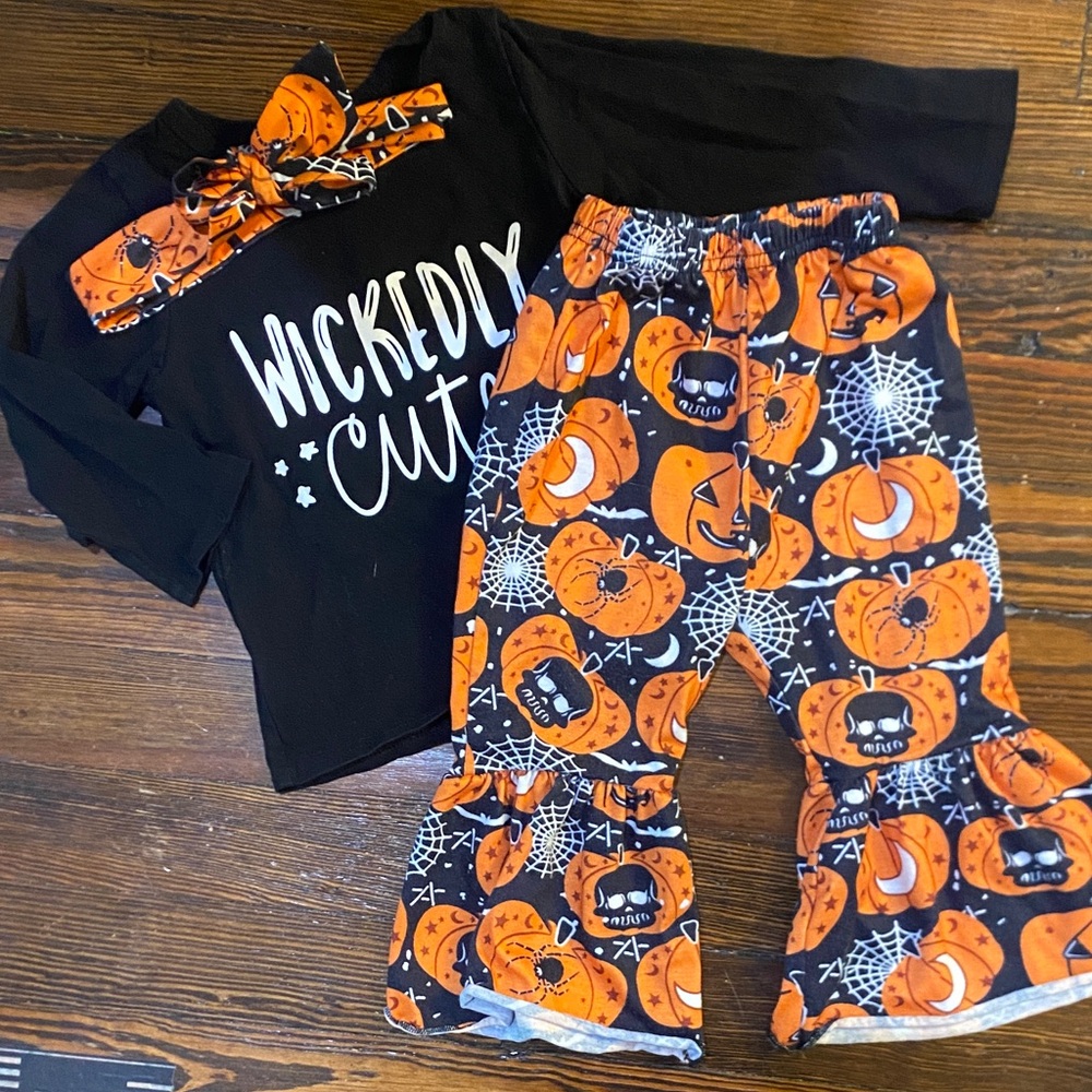 Wickedly Cute Halloween Kids Costume Set